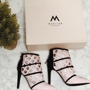 Madison x Shoe Dazzle pink heels 💞